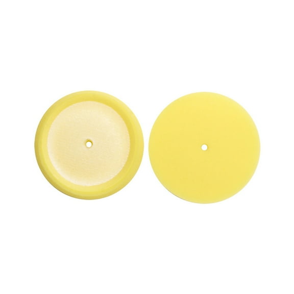 3.5" Micro Foam Buffing Pad, Yellow, (Pack of 3) - 3.5 Inch