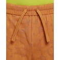 thumbnail image 5 of Nike Dri-FIT Breezy Big Kids' (Girls') High-Waisted Training Shorts Color: Monarch/Dark Russet Size: M, 5 of 5