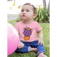 thumbnail image 2 of Cute Spookitty In Pumpkin. T-Shirt Infant -Image by Shutterstock,  6 Months, 2 of 4