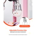 thumbnail image 2 of KFFKFF Claw Crane Machine, Medium-Sized Arcade Game Machine with Light & Sound, Adjustable Steel Claws, Precise Toy Candy Grabber Prize Dispenser Vending Toy, Pink, 2 of 9