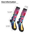 thumbnail image 2 of Goofa Trolls Band Together Pattern Adult Stockings, Color-Block Knee High Socks, Comfortable and Breathable, Soft and Stretchable, Sports, and Decoration, 2 of 6
