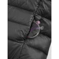 thumbnail image 5 of Haitryli Girls Boys Long Sleeve Ultra Lightweight Jacket Coat Winter Warm Puffer Jacket Packable Black 110, 5 of 6