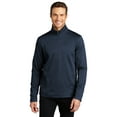 thumbnail image 3 of Port Authority Diamond Heather Fleece 1/4-Zip Pullover F248, 3 of 4