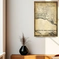thumbnail image 4 of Carpinteria and Montecito Vintage Map Prints Canvas, California Canvas canvas Carpinteria and Montecito Map City style vintage Canvas , Canvas Wall Art, Street Map Artwork Canvas, 4 of 6