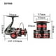 thumbnail image 3 of Soidarity LISTO EN STOCK Max Drag 30 kg 2000-7000 Tamaño 12 + 1 Rodamientos de bolas Big Trolling Carretes de pesca Carpa de metal Pescar Soidarity OD008543-00, 3 of 6