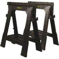 Sawhorse, Plastic, 1000 Capacity Lb., PK2