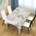 thumbnail image 4 of Yayeee Tablecloths 54" x 72" Rectangle Wrinkle Resistant Party Table Cover, Beige Rabbits and Carrots, 4 of 8
