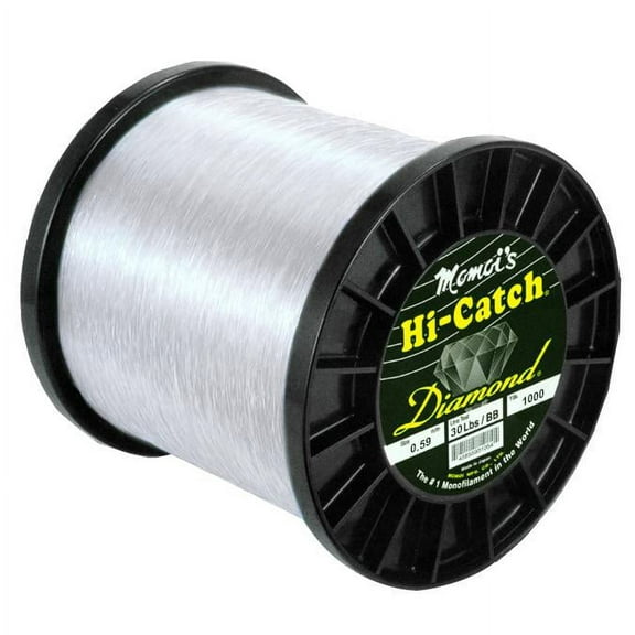 Momoi 12050 Hi-Catch Diamond Mono Line, 50lb, 1000yd, Special Clear