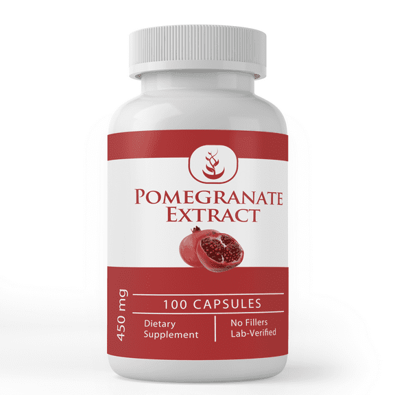 Pure Original Ingredients Pomegranate Extract, 100 Capsules Always Pure, No Additives Or Fillers, Lab Verified