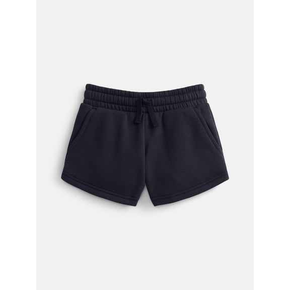 Athletic Works Girl's Active Fleece Shorts, Sizes 4-18