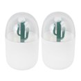 thumbnail image 4 of Toothpick Box, Portable Cactus Shaped Decor Multi Purpose Cotton Swab Box  For  For Travel Dormitory, 4 of 8