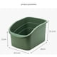 thumbnail image 3 of Caja de almacenamiento de cocina Contenedor Gabinete Caja de almacenamiento de vajilla Caja de especias Artículos diversos Papelería Almacenamiento de cosméticos (amarillo), 3 of 5