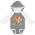 thumbnail image 3 of Inktastic Little Sister Woodland Fox Girls Girls Long Sleeve Baby Bodysuit, 3 of 5