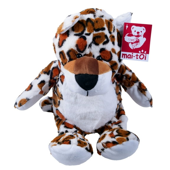 Zoo Safari Jungle Leopard Cat Soft Plush Stuffed Animal Doll - Toys for Kids Gifts Birthday, Christmas, Holidays
