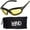 Black - Yellow Lens, variant on Wind Resistant Sunglasses Motorcycle Riding Dry Eye Glasses Model 331, Black