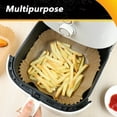 thumbnail image 5 of LEINING Non-Stick Square Parchment Air Fryer Liners (100 Count), 5 of 5