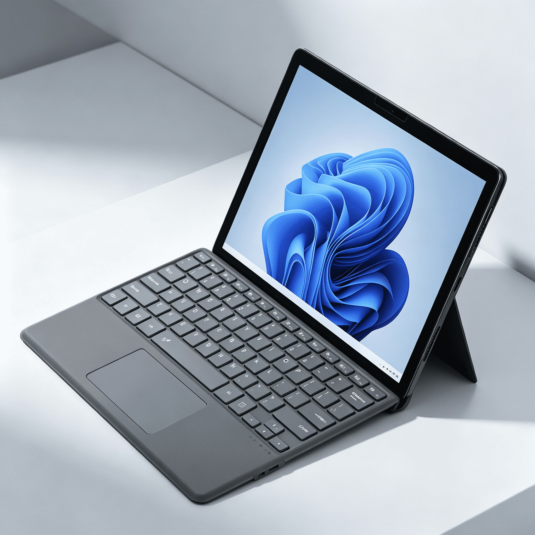 GJX 2026 New Magnetic Keyboard 3 Light Modes for Surface Pro8/X/Pro9 for Home,Office,Study,Travel,Gaming