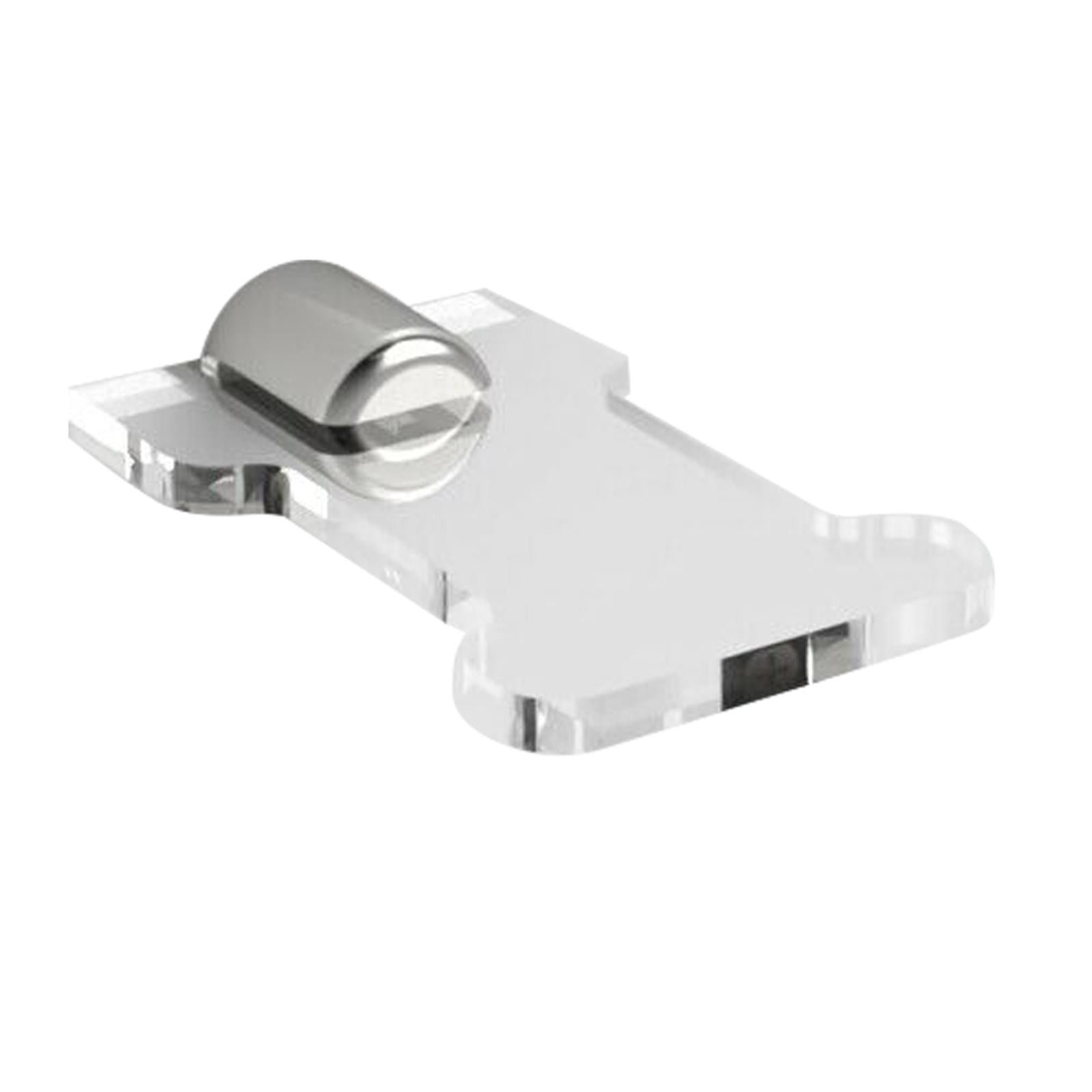 Acrylic headset hanger bracket for headphone stand clear /