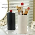 thumbnail image 4 of Cosmetic Makeup Brush Holder With Lid Automatic Lifting Storage for Brushes and Lipsticks in Bathroom Makeup Organizer, 4 of 5