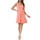 thumbnail image 1 of INSPIRAR CHIC Camisón de Mujer Sin Mangas con Espalda de Nadadora Vestido de Camisón de Primavera Verano Ropa de Casa Camisón S Rosa, 1 of 6