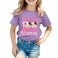 thumbnail image 1 of TZEWGL T-Shirts pour Enfants Manches Courtes Imprimés Graphiques Col Rond Vêtements pour Filles Garçons Taille 10-11T, 1 of 4