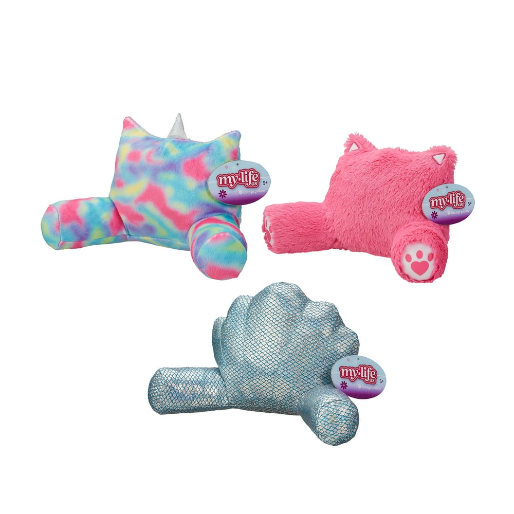 My Life As Lounge Pillow for 18" Dolls, Styles may Vary