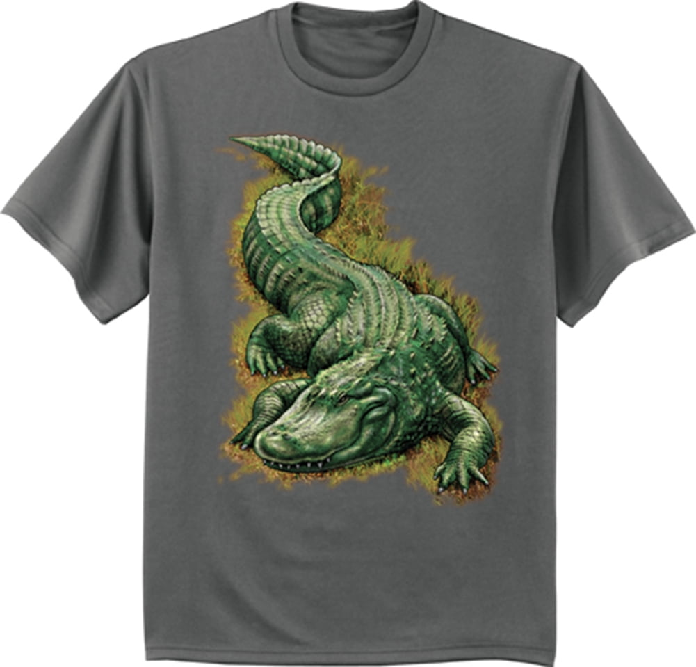 Alligator T-shirt Mens Graphic Tee - Walmart.com