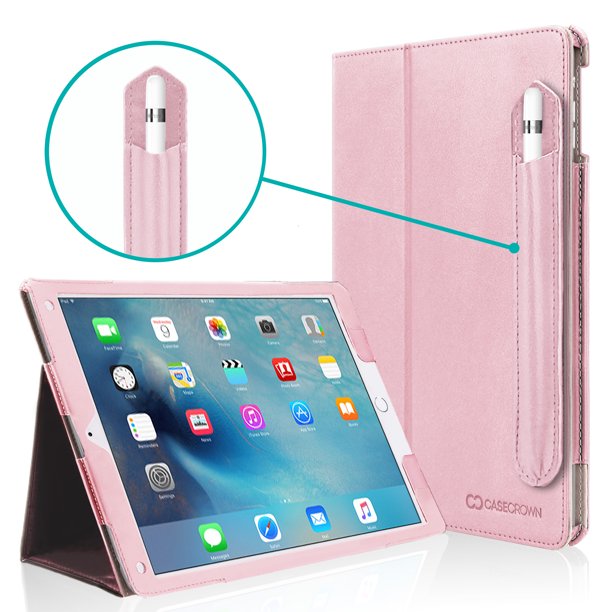 iPad Pro 10.5 Case, CaseCrown Bold Standby Pro Case (Rose Quartz Pink