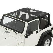 Bestop Safari Style Sun Bikini Top (Black Mesh) - 52404-11