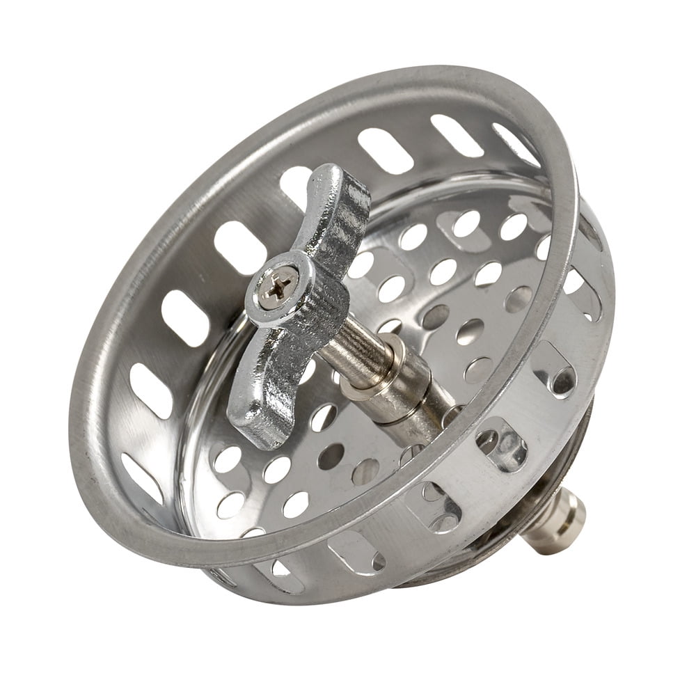 EZFLO 30047 Replacement Stainless Steel Sink Strainer Basket with