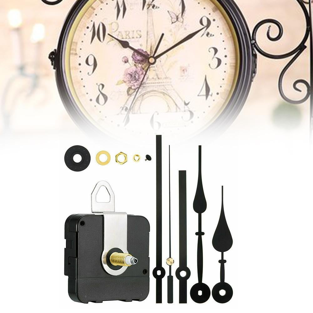Mécanisme Horloge 2 Pièces Mécanisme De Mouvement D'Horloge Avec 5 Paires Différentes Mécanisme Horloge Murale Grandes Aiguilles
