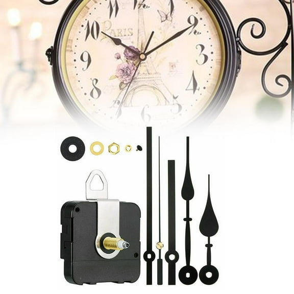 Quartz Clock Movement Kit, 4.0 in Hour Hand for Quiet Operation, DIY Wall Clock Repair and Replacement Parts