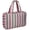 Pink+Green, variant on Foldable Hanging Travel Bag Water Resistant Toiletry Bag Organizer with Hook Travel Makeup Pouch for Toiletries Accessories Women