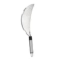 thumbnail image 3 of pot strainer Stainless Steel Crescent Pan Pot Strainer Spaghetti Pasta Fry Drainer, 3 of 6
