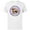 White, variant on Marvel Hawkeye Target Lucky the Pizza Dog - Short Sleeve Cotton T-Shirt for Adults - Customized-Athletic Heather