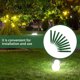 thumbnail image 5 of 10 estacas de PP para lámparas solares, soportes para antorchas Tiki, estacas para caminos exteriores, lámparas navideñas, paisajismo y portalámparas de jardín, 5 of 8