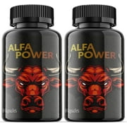 (2 Pack) Alfa Power - Dietary Supplement - 120 Capsules
