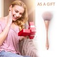 thumbnail image 5 of Large Makeup Brush Makeup Brush for Large Coverage Mixed Multi-Function Makeup Brush DlosD Large Powder (Golden) 1pcs, 5 of 5