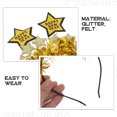 thumbnail image 3 of OULII 2 Pcs Serre-Têtes Pailletés Dorés pour Cheveux de Fête, 3 of 6