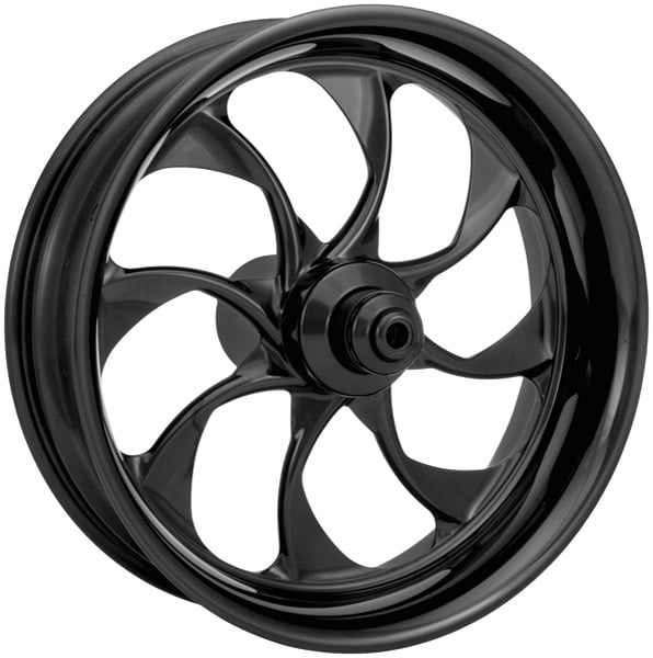 Xtreme Machine Turbo Rear Wheel Black Anodize 17"X6" 12947716RXTRB