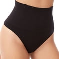 thumbnail image 4 of Body Shaper Panty Charming Hip Lift High Waist Body Shaping Tummy Control Shapewear for Women Black L, 4 of 8