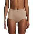 thumbnail image 4 of Bali Comfort Revolution Microfiber Brief, 3-Pack Nude/Warm Steel/Pink Sands 6/7 Women's, 4 of 12