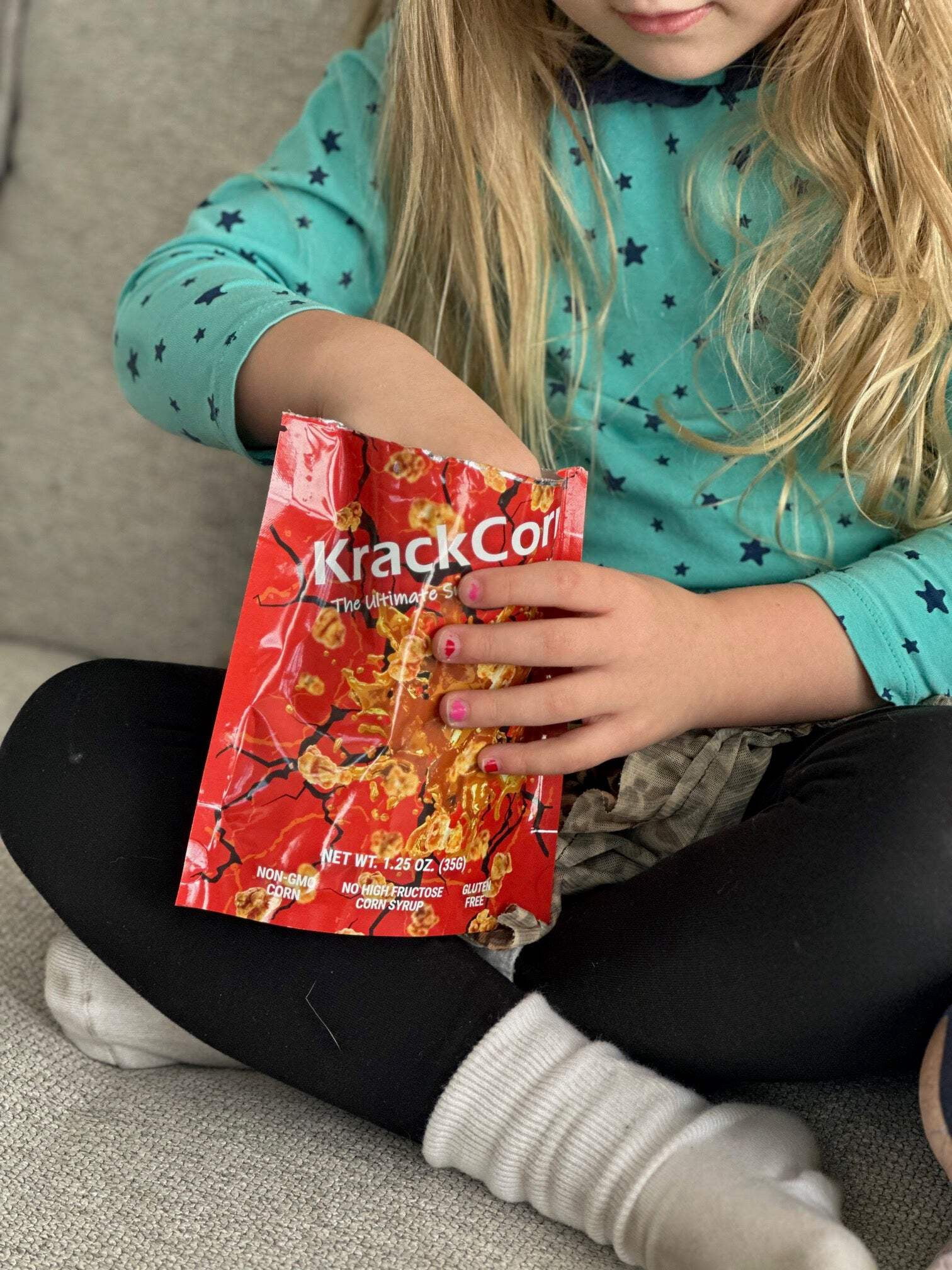 KrackCorn® Popcorn Original Caramel 4oz Personal Size - 6 pack
