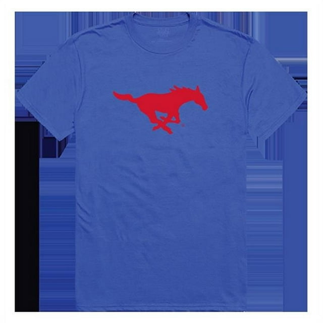 W Republic Products 506-150-RYL-04 The Freshman Tee, Southern Methodist University, Royal - Extra Large