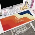 thumbnail image 3 of LAICAIW Mouse pad Super Girl Wristbands Office Desktop Computer Desk pad Creative Side Whipstitch e-Sports Game Keyboard MATS, 3 of 6