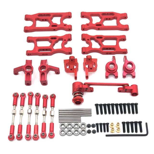 Kit de taza de dirección Vogacara de mantenimiento de brazo oscilante de coche de control remoto modelo Rojo