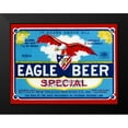 thumbnail image 2 of Vintage Booze Labels 14x12 Black Modern Framed Museum Art Print Titled - Eagle Beer Special, 2 of 5
