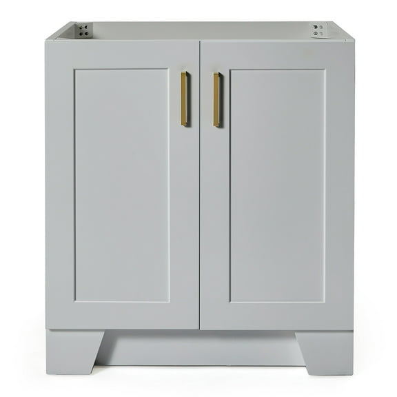 Ariel Taylor 30 In. Single Sink Base Cabinet In Grey