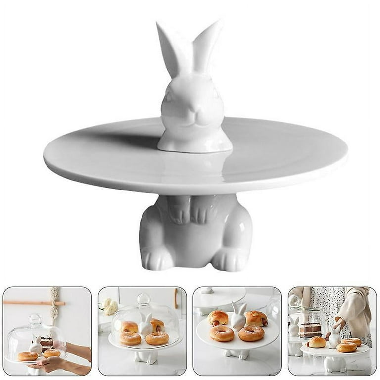 Bunny cake stand top