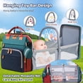 thumbnail image 5 of Anoak Baby Diaper Bag Backpack with Changing Station, Large Capacity Baby Bag, Waterproof Travel Backpack with USB Charging Port, Stroller Straps , Baby Shower Gifts, 5 of 11